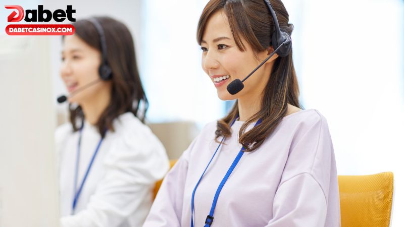 Cách nhận biết đường link Dabet chính thức là gọi hỗ trợ viên xác nhận