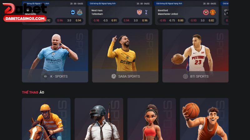 Tải app Dabet cho anh em nhà táo (IOS)