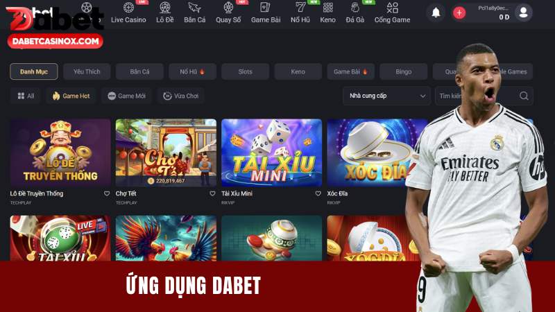 Ứng Dụng Dabet: Hướng Dẫn Cài Đặt, Tải App Nhanh Chóng 